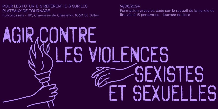 Formations - Prévenir et agir contre les violences sexistes et sexuelles dans l'audiovisuel belge francophone