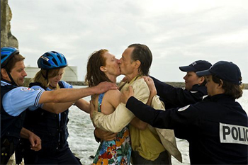 Sc&egrave;ne du film La F&eacute;e de Dominique Abel , Fiona Gordon et Bruno Romy