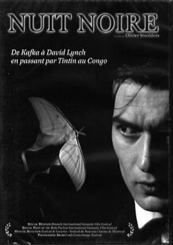 Affiche en noir ert blanc de Nuit noire d'Olivier Smolders