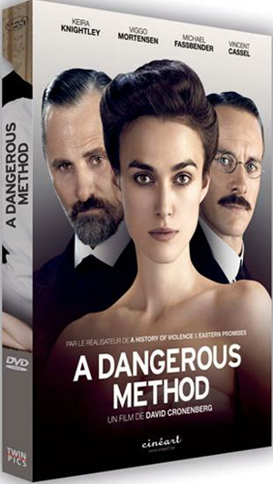 jaquette dvd du film Dangerous method de David Cronenberg