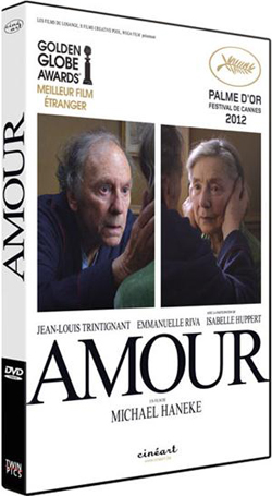 dvd du film Amour de Michael Haneke