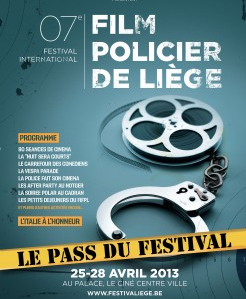 affiche festival international du film policier de liege 