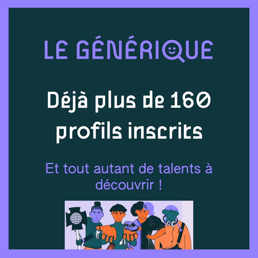Le générique compte 160 profils à son actif !
