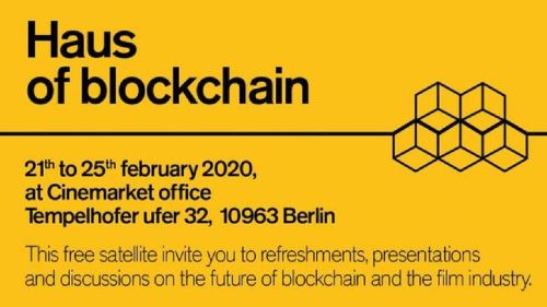 Haus of Blockchain - Berlinale 2020