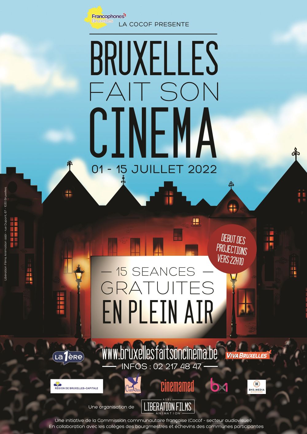 Cet été, Bruxelles fera son cinéma !