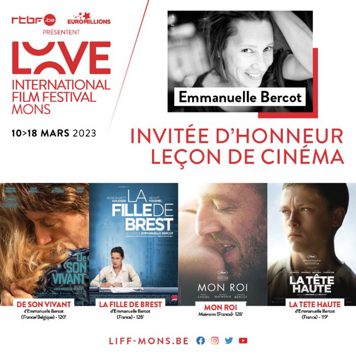 Love International Film Festival: Emmanuelle Bercot invitée d'honneur