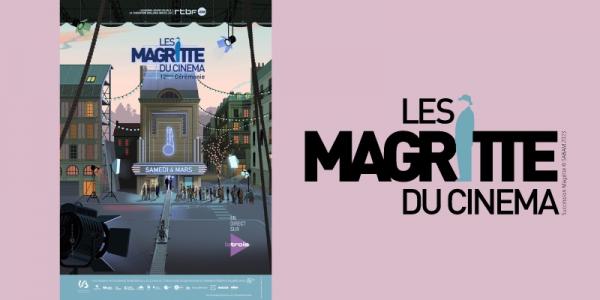 Affiche de la 12ème cérémonie des Magritte du Cinéma