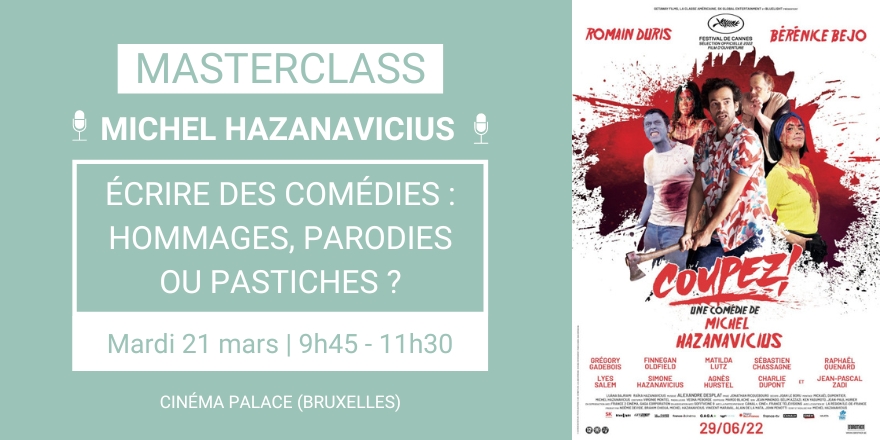 Masterclass de Michel Hazanavicius au Cinéma Palace