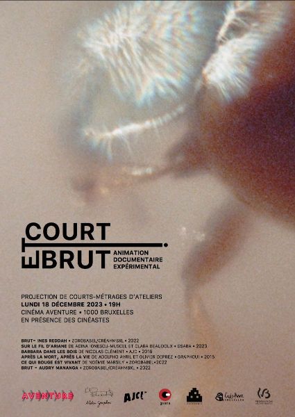 COURT et BRUT. Projection de courts-métrages d'ateliers