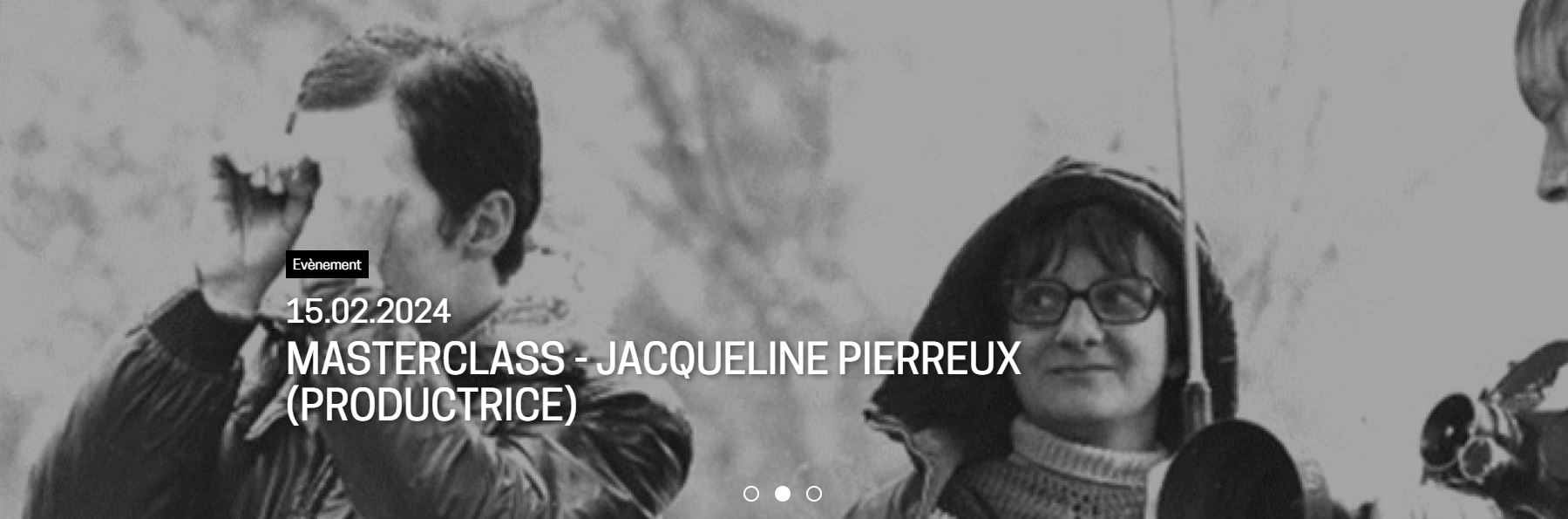 Masterclass - Jacqueline Pierreux, productrice