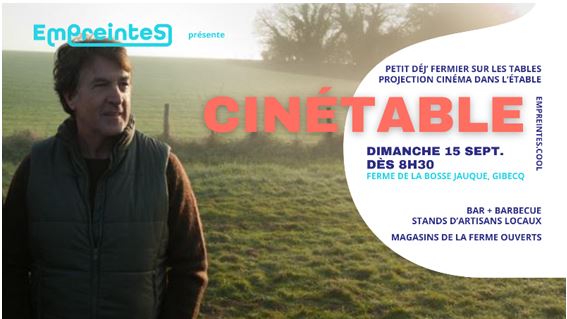 Du cinéma dans l'étable, de bons produits sur les tables !
