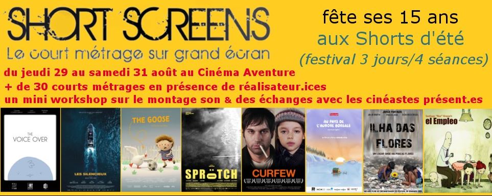 La grande fête des 15 ans de Short Screens