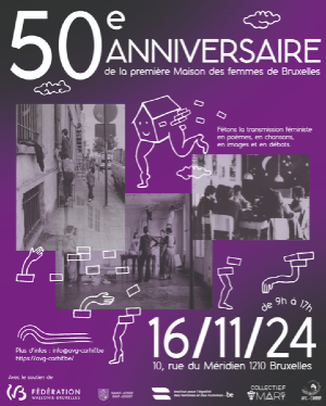 50è anniversaire de la première maison des femmes