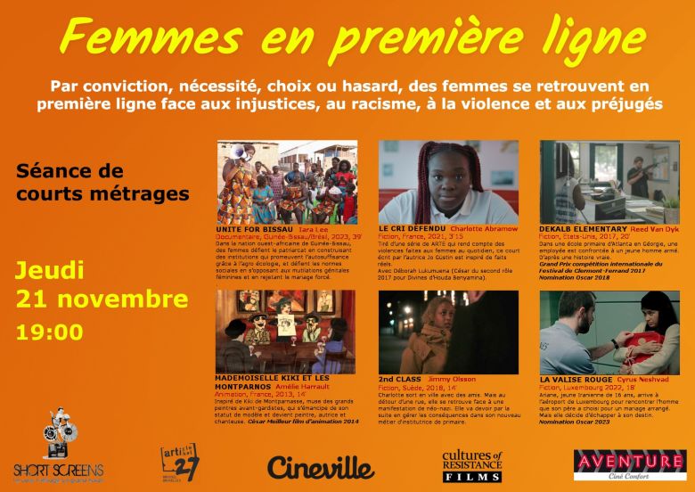Short Screens, Femmes en première ligne