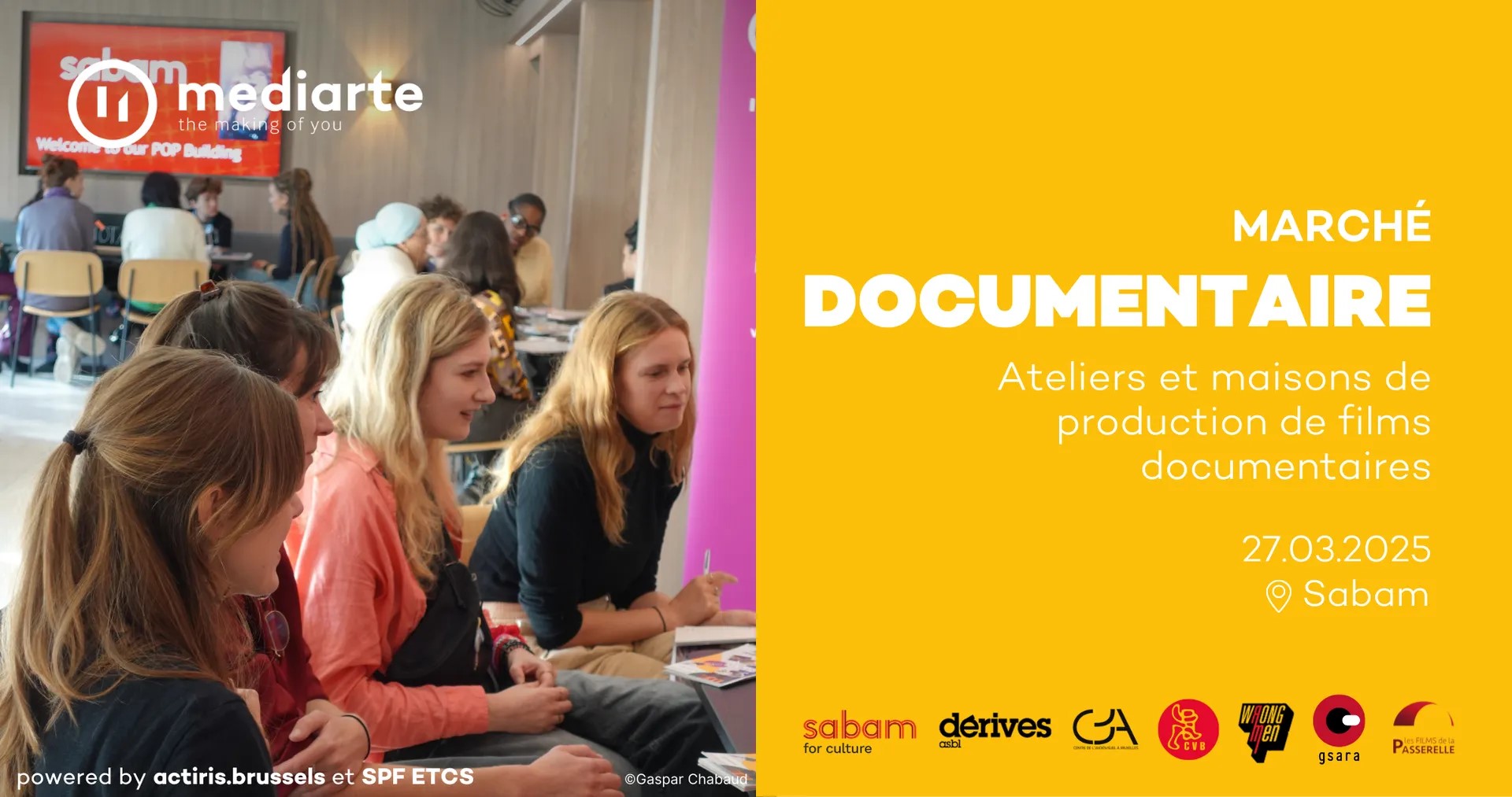 Marché aux ateliers et maisons de productions de films documentaires<br />
