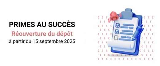 CCA: réouverture du dépôt des primes au succès 
