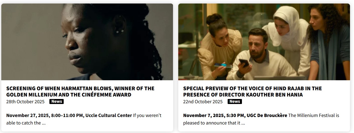 Millenium Film Festival - Quand le réel frappe