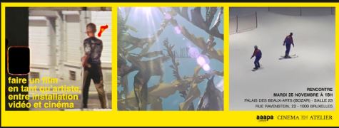Entre installation vidéo et cinéma - faire un film en tant qu'artiste