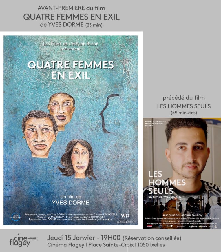 Projection unique de 'Quatre Femmes en exil', précédé de 'Les Hommes seuls'
