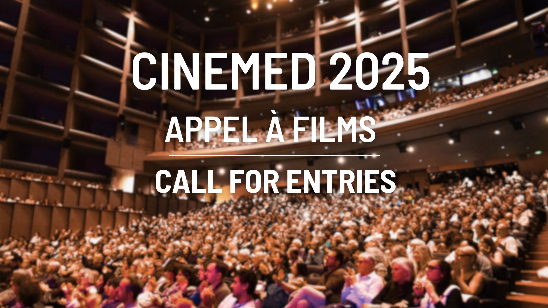 Appel à films pour le festival Cinemed 2025