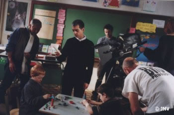 Sur le tournage de C'est vrai (en plus)