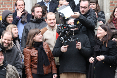 Sur le tournage de De leur vivant de Géraldine Doignon