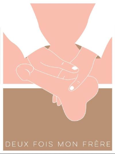 Deux fois mon frère, illustration de Gwendoline Clossais