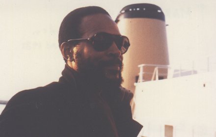 Sur le tournage de Marvin Gaye remember