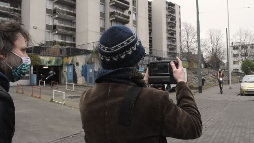 Tournage du court-métrage MyFriend, de Michaël Bier & Hervé Piron