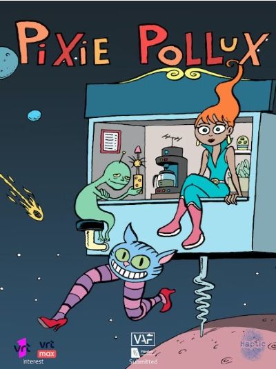 Pixie and Pollux at Cartoon Forum 2023 - Stef Wouters 