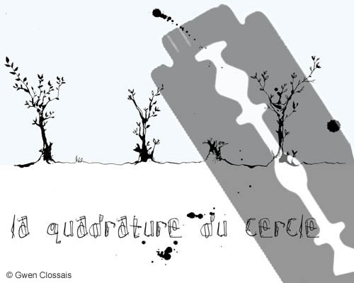 La Quadrature du cercle, dessiné