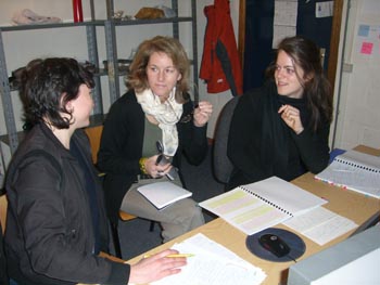 Dominique Lefever, monteuse et professeur de montage à l'IAD