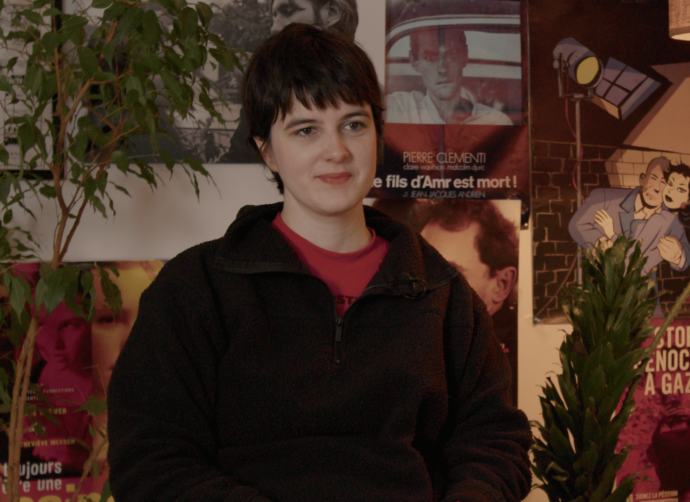 Alice Godart, réalisatrice de Élever au grain