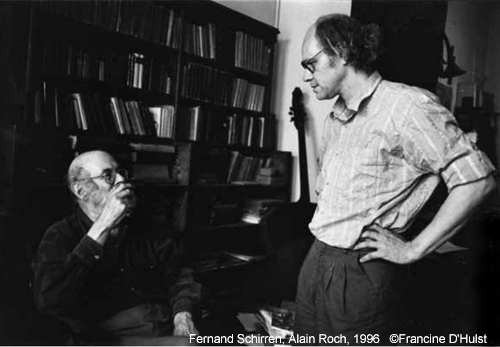 Fernand Schirren et Alain Roch, 1996 © Francine D'Hulst