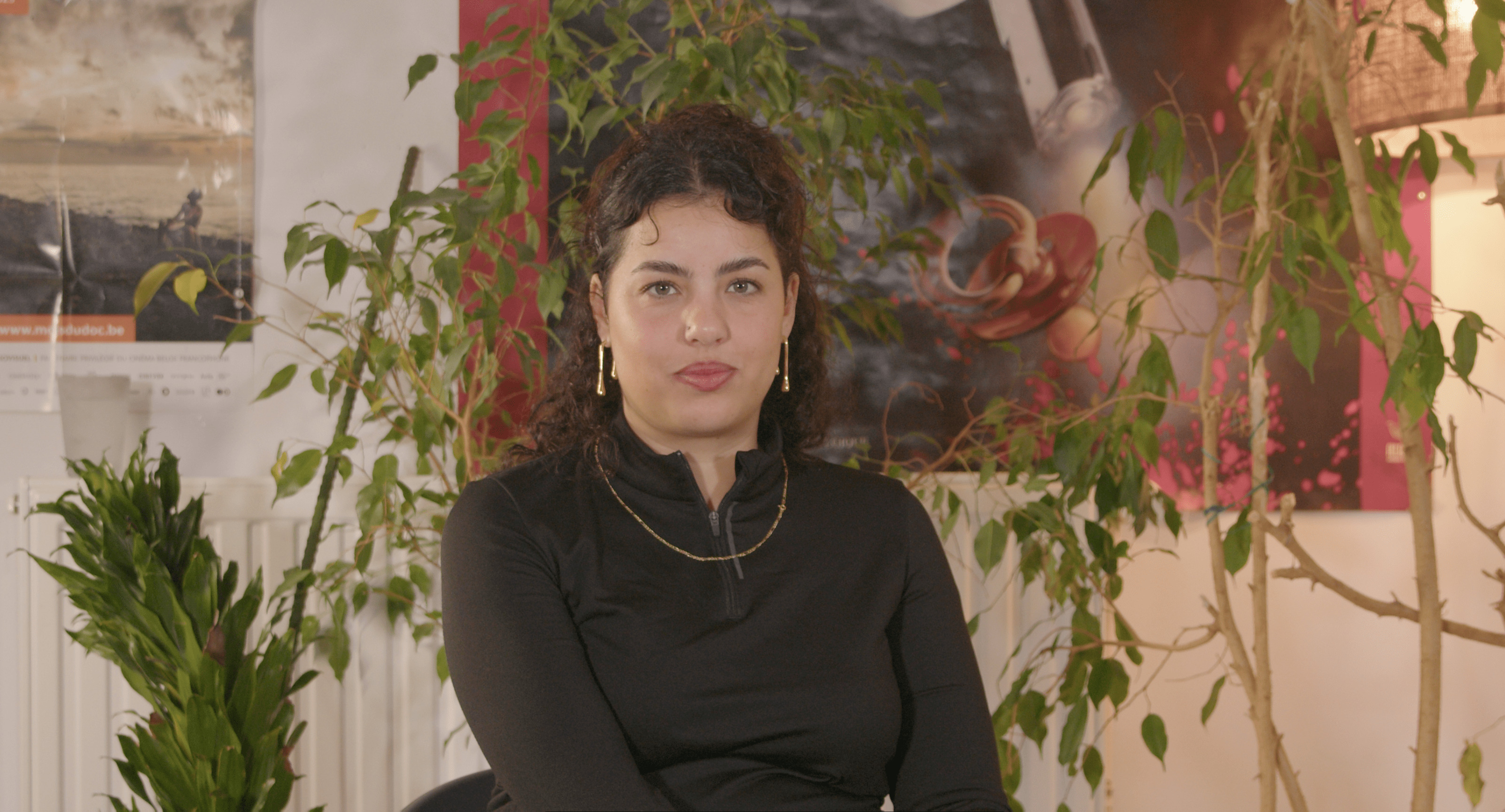 Maja-Ajmi Yde Zellama, réalisatrice de Têtes brûlées