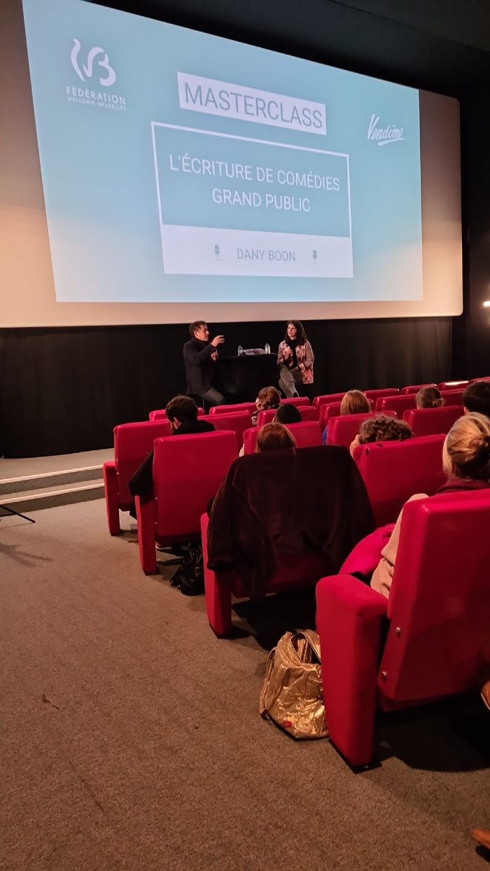 Masterclass avec Dany Boon au Cinéma Vendôme