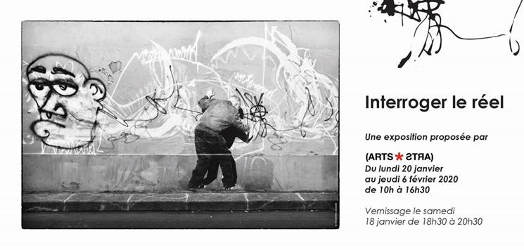 ‘Interroger le réel’ Exposition proposée par ARTS*STRA à la Maison de la Laïcité de Charleroi - 