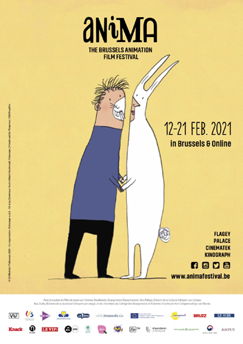 ANIMA 2021 - Du 12 au 21/02/2021. Festival à la maison - 