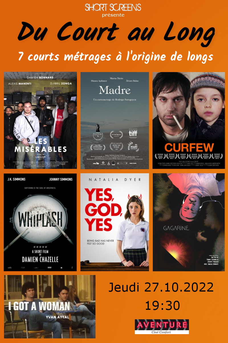 Des courts métrages pour une splendide séance de cinéma sur grand écran. - 
