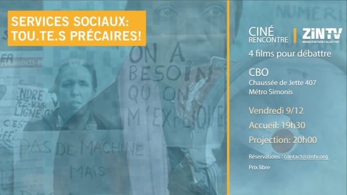 Zintv : cine-rencontre - service sociaux : tou.te.s précaires ! - 