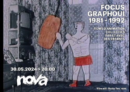 Focus Graphoui 1981 - 1992 au Cinéma Nova - 
