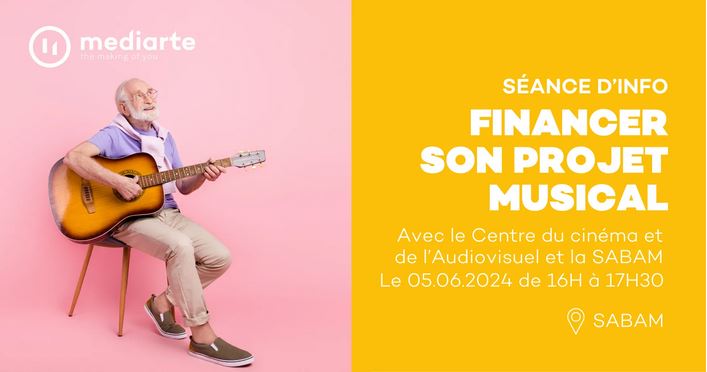 Séance d'info : Financer son projet musical - 