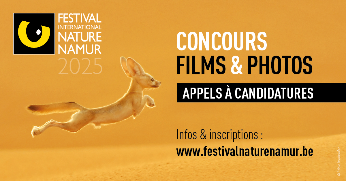 Appel à films amateurs pour le Festival Nature Namur - 