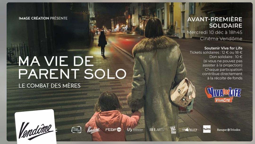 Avant-première solidaire au profit de Viva for Life : Ma vie de parent solo - 