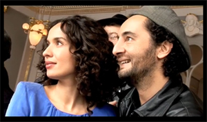 Les acteurs du film des Barons de Nabil Ben Yadir, Nader Boussandel et Amelle Chahbi