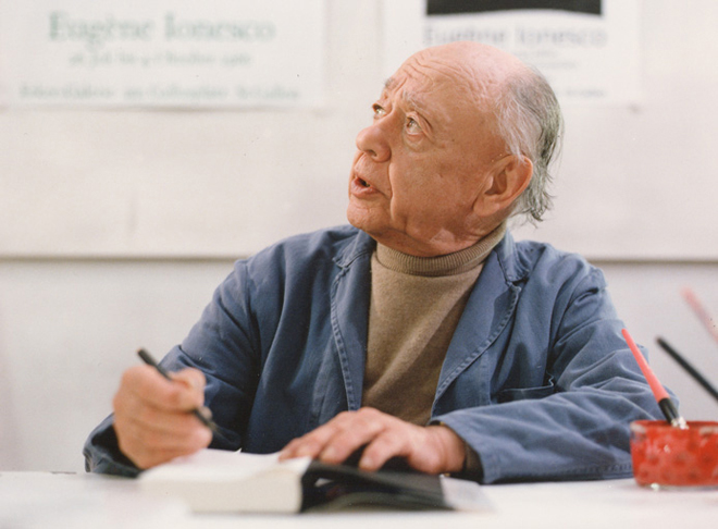 Couverture du film Eugene Ionesco, voix et silences