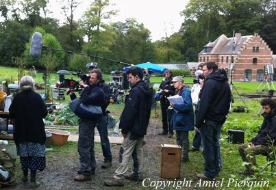 scène du tournage