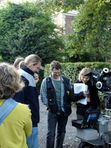 Sur le tournage de La raison du plus faible de Lucas Belvaux