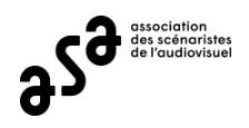 Association des Scénaristes de l'Audiovisuel -ASA