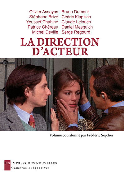 La direction d'acteur, volume coordonné par Frédéric Sojcher 